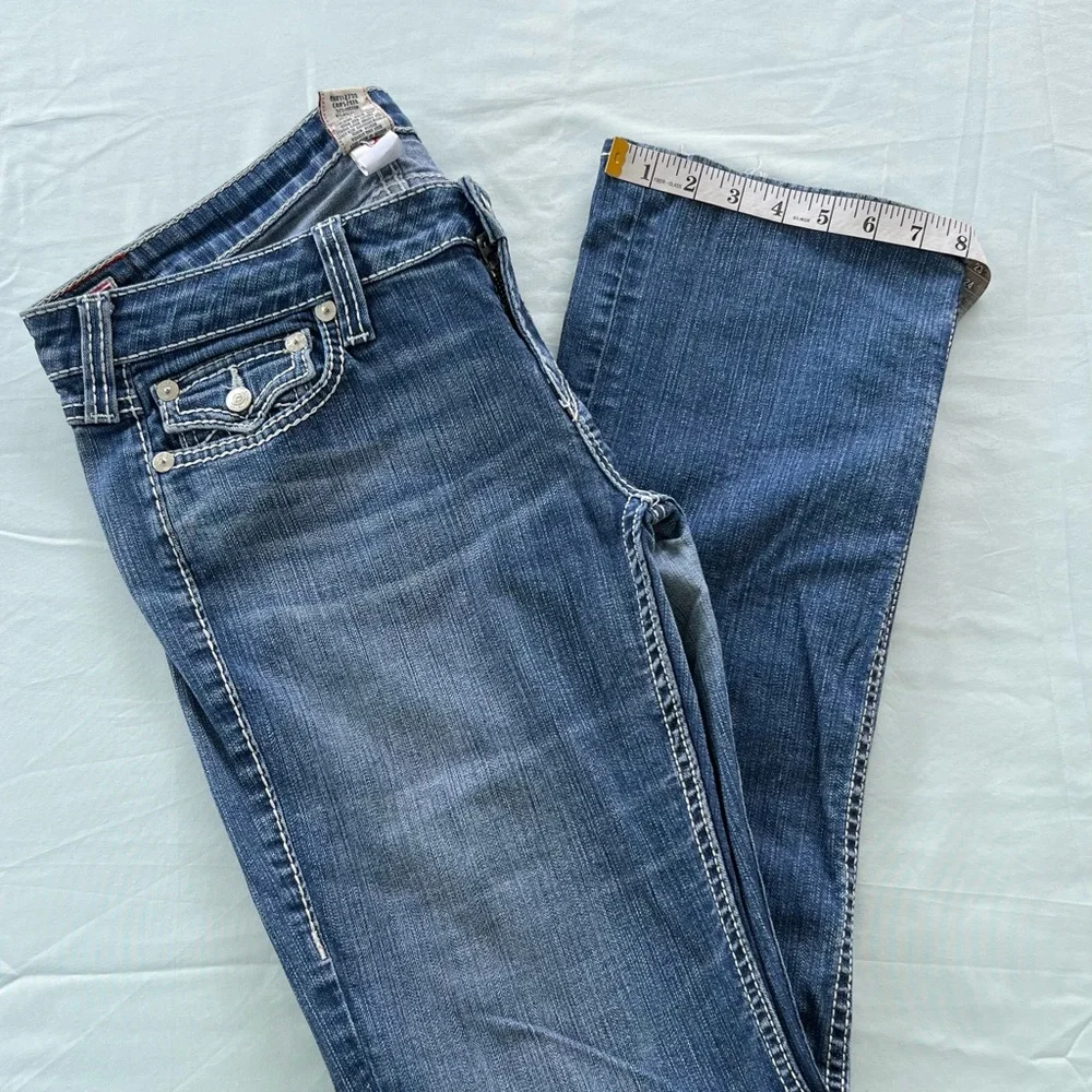 True  Religion Section Billy Men's Size 32 Blue Denim Straight Seat Jeans